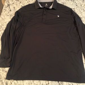 Mens long sleeve golf shirt - XL